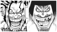 Rocks D. Xebec and Marshall D. Teach, father and son (Image via Shueisha)